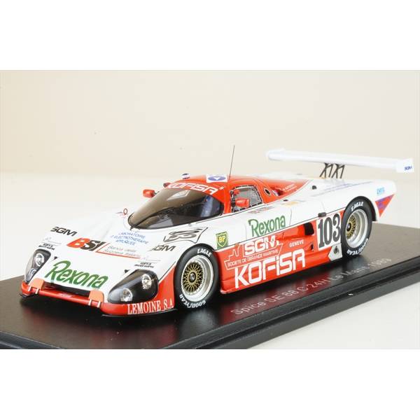 スパーク 1/43 Spice SE 88 C No.103 1989 ル・マン24時間 B.Thuner/P.de Thoisy/R.Touroul 完成品ミニカー S6807