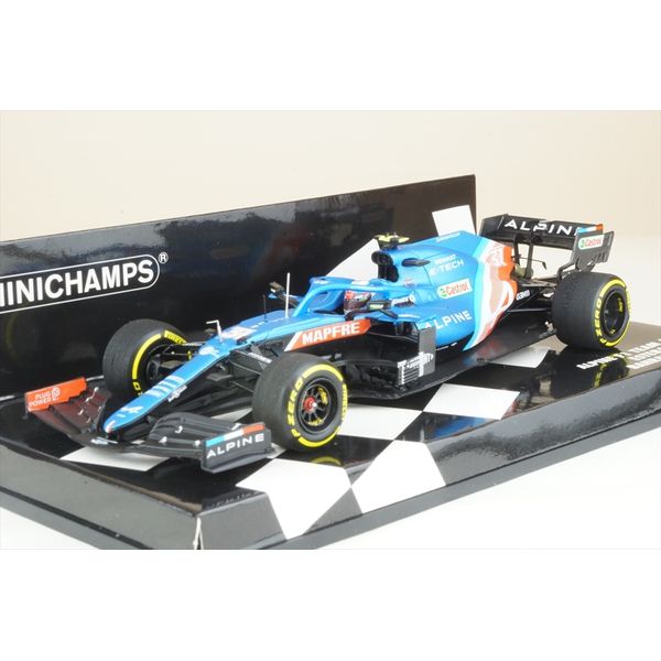 楽天市場】ミニチャンプス 1/43 アルピーヌ A521 バーレーンGP