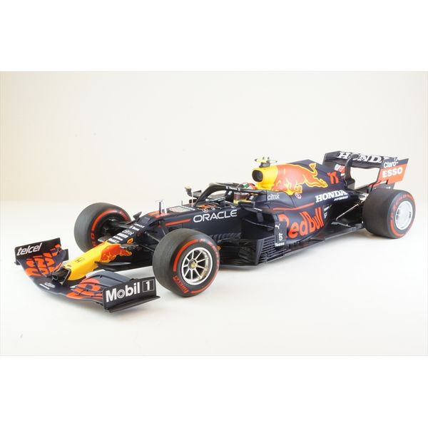 ミニチャンプス 1/18 レッドブルレーシング ホンダ RB16B No.11 2021 F1 アゼルバイジャンGP ウィナー S.ペレス 完成品ミニカー 110210711
