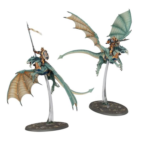 ゲームズワークショップ STORMCAST ETERNALS: STORMDRAKE GUARD 「ウォーハンマー エイジ・オヴ・シグマー」より キャラクタープラモデル 96-54｜ポストホビーWEBSHOP 11,322円
