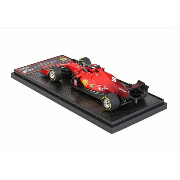 BBR 43 フェラーリ F1 完成品ミニカー 2021 SF21 エミリア・ロマーニャ ...