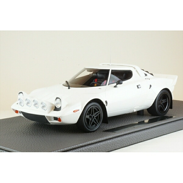 トップマルケス 1/18 ランチア ストラトス HF Ready to Race ホワイト デカールなし 完成品ミニカー TOP099A