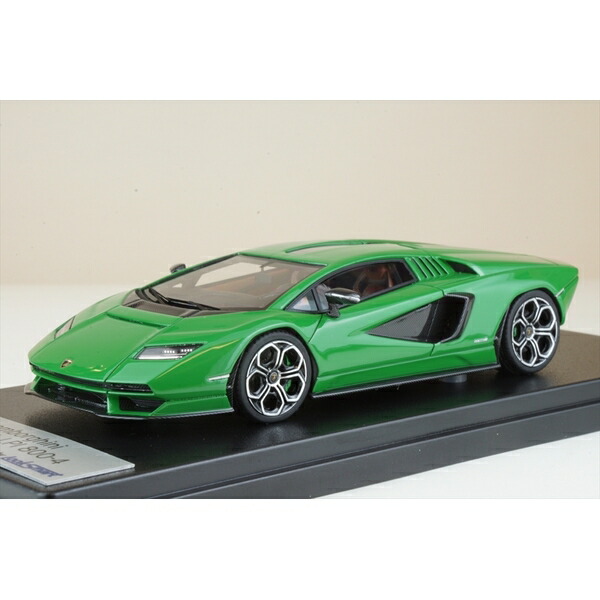 ルックスマート 1/43 ランボルギーニ カウンタック LPI 800-4 ヴェルデメディオ 打ち上げる品ミニカー LS529D おもちゃ-乗り物のおもちゃ-車