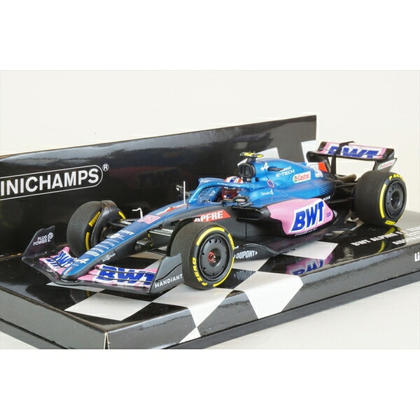 ミニチャンプス 1/43 BWT アルピーヌ F1チーム A522 No.31 2022 F1 オーストラリアGP 7位 E.オコン 完成品ミニカー 417220331｜ポストホビーWEBSHOP