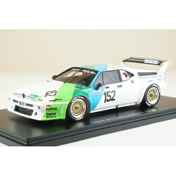 スパーク 1/43 BMW M1 No.152 1985 ル・マン24時間 H.Grohs/A.Heger/K.Konig 完成品ミニカー S6411
