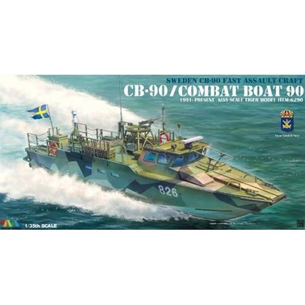タイガーモデル 1/35 スウェーデン軍 CB-90 高速攻撃艇 スケールモデル TML6290 17,978円