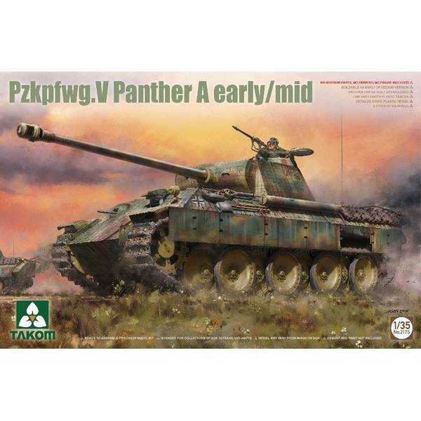 タコム 1/35 パンター A型 前/中期型 スケールモデル TKO2175 6,865円
