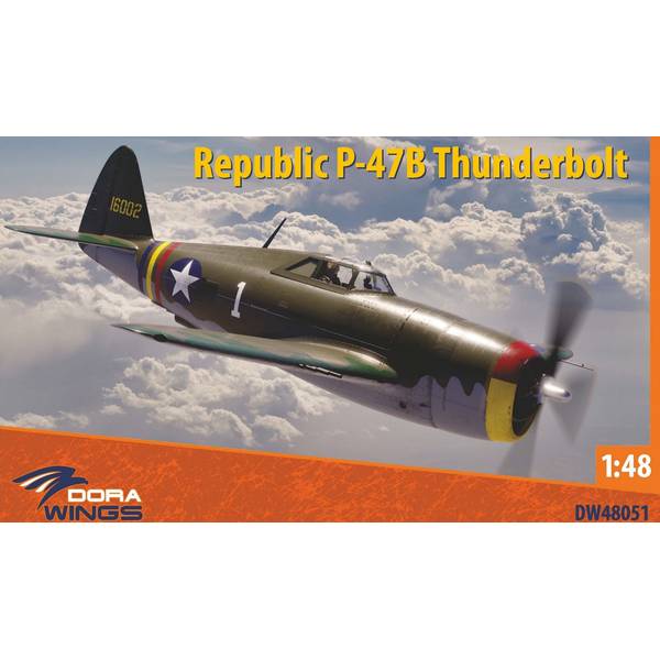 ドラウィングス 1/48 P-47B サンダーボルト スケールモデル DWS48051