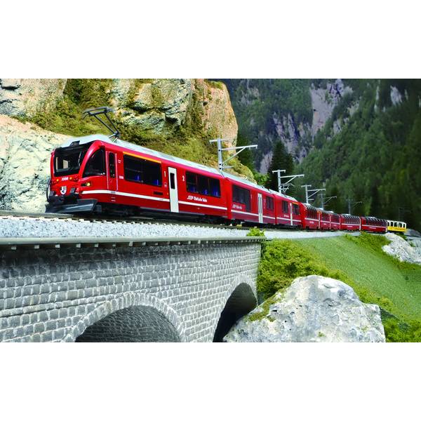 KATO Nゲージ レーティッシュ鉄道 (ベルニナ急行(新ロゴ)) 増結セット(4両) 鉄道模型 10-1656 9,944円