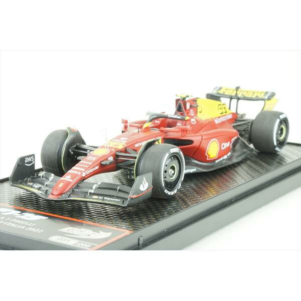 楽天市場】ミニカー 1/43 SフェラーリF1-75 2022 ＃55 サインツ