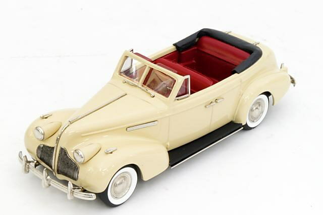 2年保証 ミニカー トイカー ブルックリン 028 完成品ミニカー ベージュ 1939 M61 C フェートン コンバーチブル センチュリー ビュイック 1 43 Dgb Gov Bf