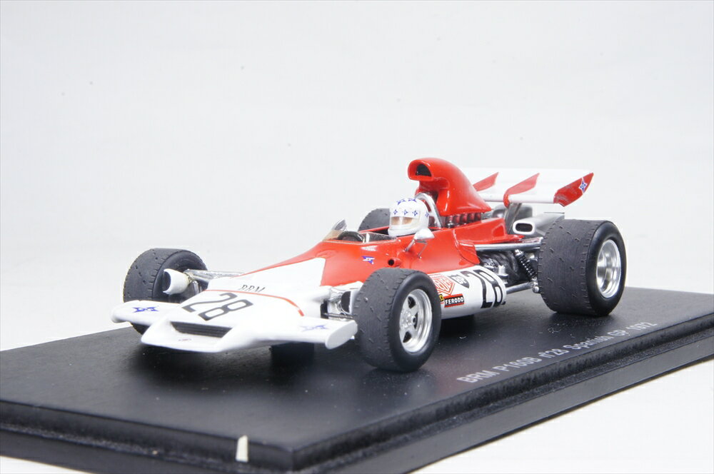 円高還元 スパーク 1 43 BRM P160B No.28 1972 スペインGP A.S.ロイグ