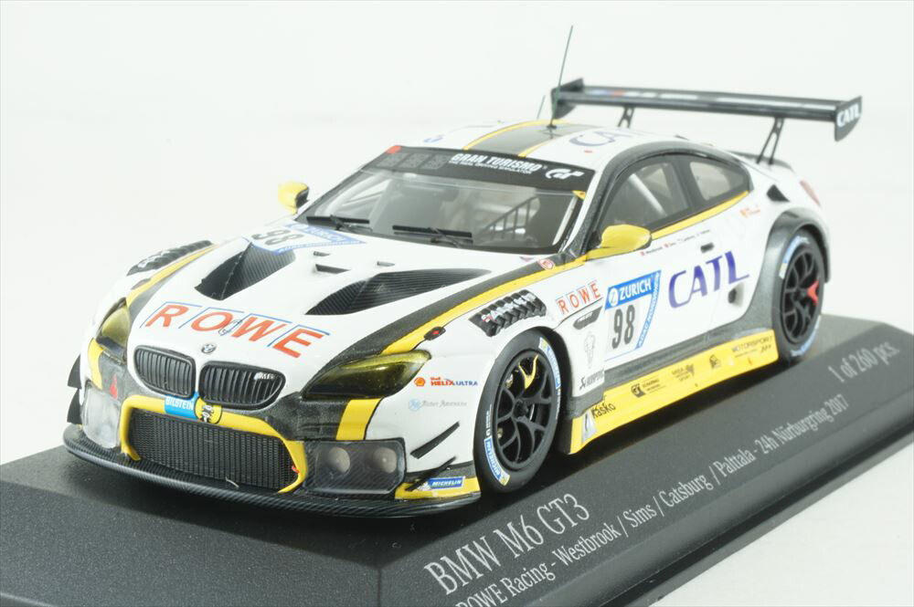 ミニカー MINICHAMPS BMW M6 GT3 2016 1/43 ミニカー/完成品 ミニチャンプス 1/43 BMW M6 GT3 