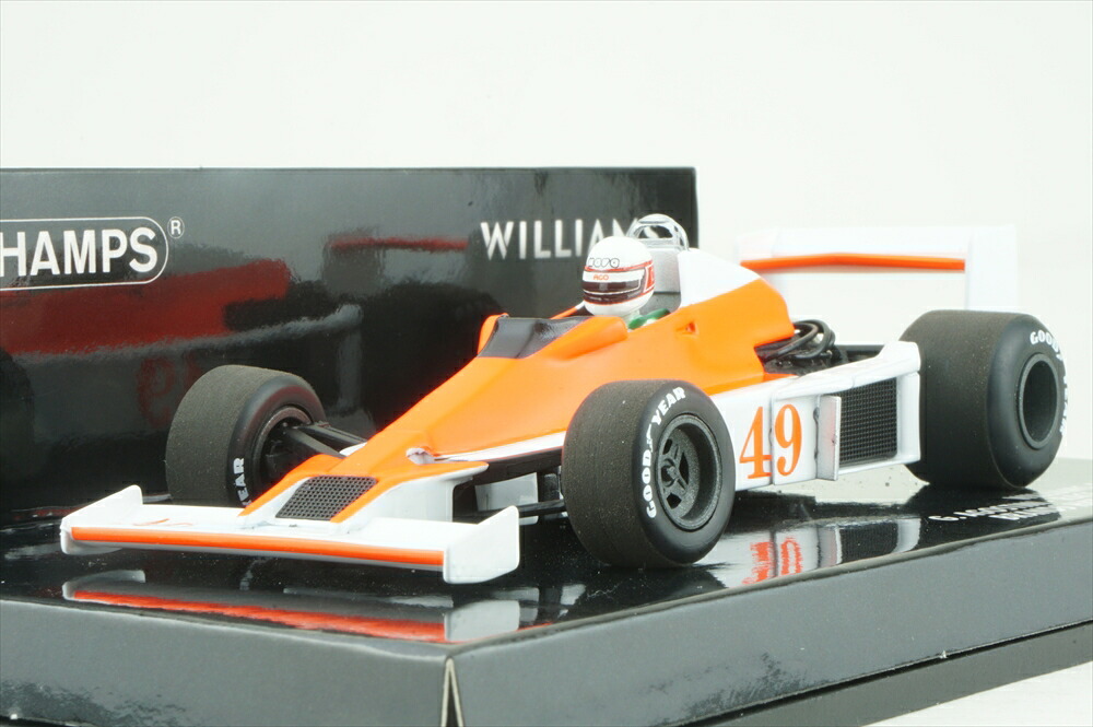 ミニチャンプス　1/43 ウィリアムズ フォード FW06 ジャコモ・アゴスチーニ レース オブ チャンピオンズ ブランズ ハッチ 1979年4月15日｜ポストホビーミニカーショップ