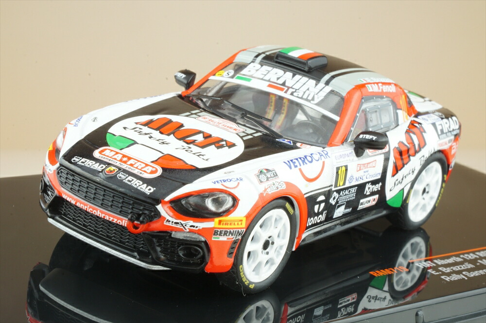 楽天市場】ixo 1/43 フィアット アバルト 124 スパイダー レッド