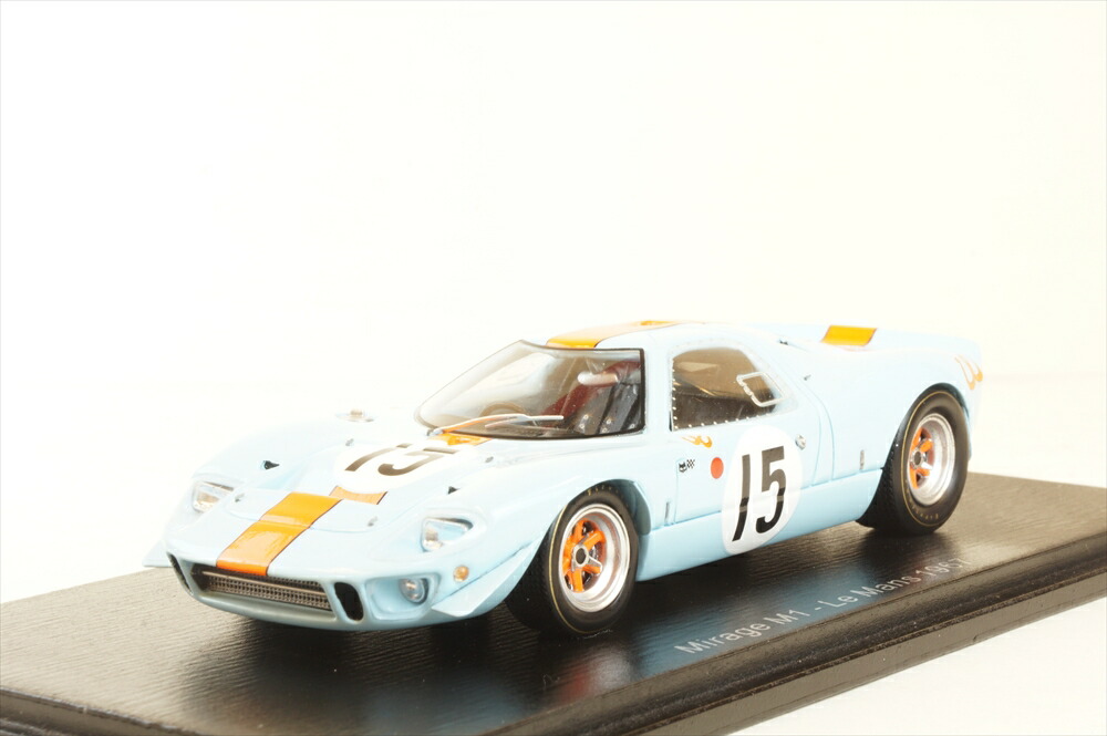 楽天市場】スパーク 1/43 ミラージュ M12 #27 Practice ル・マン