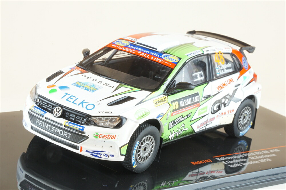 楽天市場】イクソ 1/43 フォルクスワーゲン ポロ GTI R5 No.41