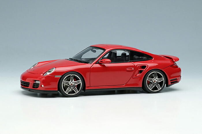 ヴィジョン 1/43 ポルシェ 911 997 ターボ 2006 ガーズレッド 完成品ミニカー VM190D|ポストホビーミニカーショップ
