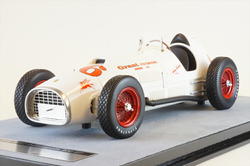 ミニカー　1/18 フェラーリ 375 F1 インディ 1952 テストドライバー Alberto Ascari ドライバーフィギュア付 [TMD18-193A] Tecnomodel 1:18 A. Ascari Ferrari 375 #12 Indy500 formula 1