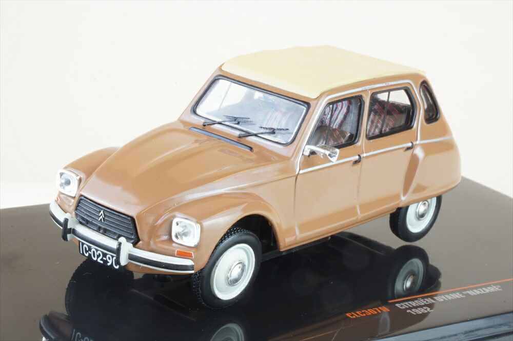 イクソモデル 1/43 シトロエン ディアーヌ NAZARE 1982 ブラウン 完成品ミニカー CLC307N