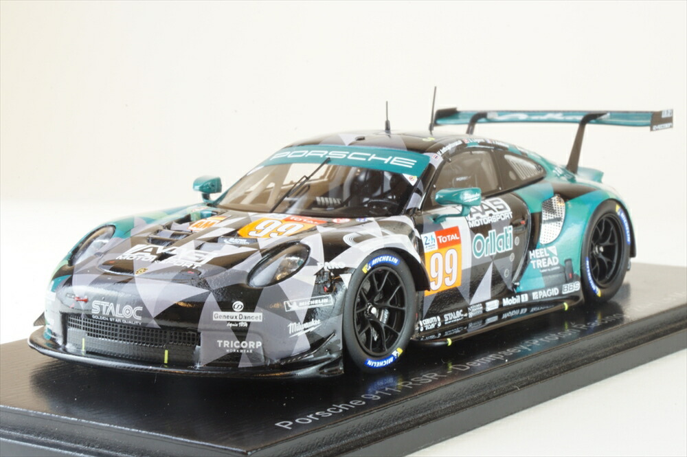 スパーク PORSCHE 911 RSR ガルフ 86 2018 限定 ミニカー Amazon | ミニカー 911 RSR ガルフレーシング #86 ルマン 2018