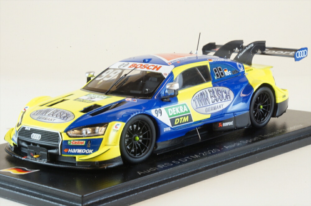 スパーク 1/43 アウディ RS 5 DTM No.99 アウディ・スポーツチーム フェニックス 2020 M.ロッケンフェラー 完成品ミニカー SG655