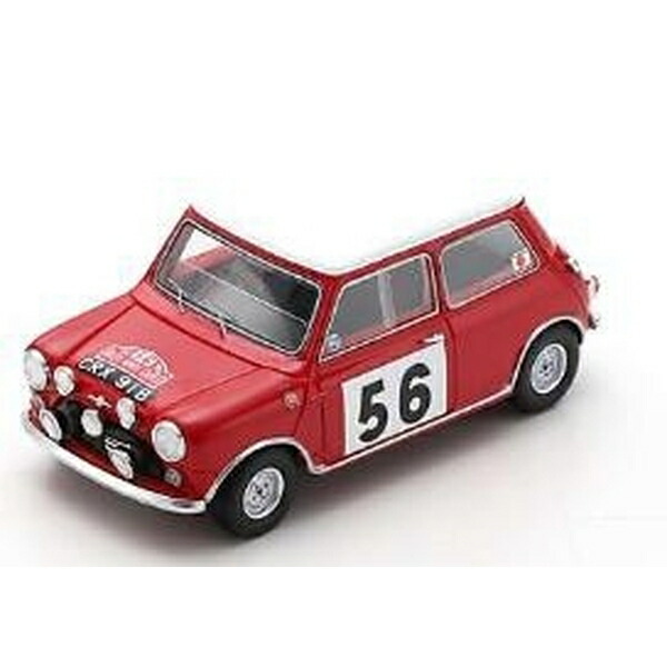 絶版希少i xo 1/43 MINI クーパーSモンテカルロラリー優勝 1965 絶版希少i xo 1/43 MINI クーパーSモンテカルロラリー優勝 1965