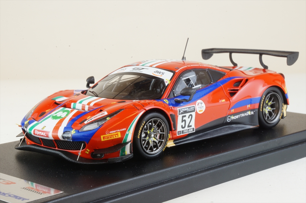 楽天市場】ルックスマート 1/43 フェラーリ 488 GT3 EVO No.52 AF