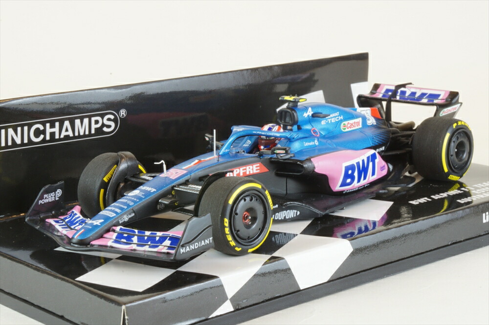 ミニチャンプス 1/43 BWT アルピーヌ F1チーム A522 No.31 2022 F1 オーストラリアGP 7位 E.オコン 完成品ミニカー 417220331