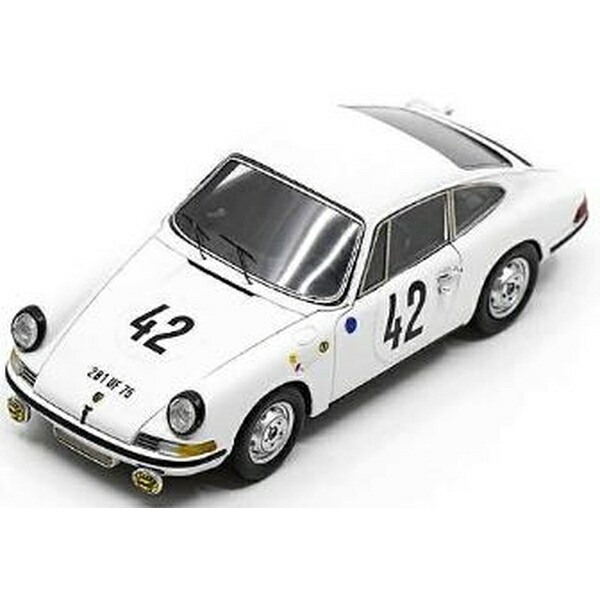 スパーク 1 43 ポルシェ 911S No.42 1967 ル・マン24時間 R.Buchet H.Linge 完成品ミニカー S9736