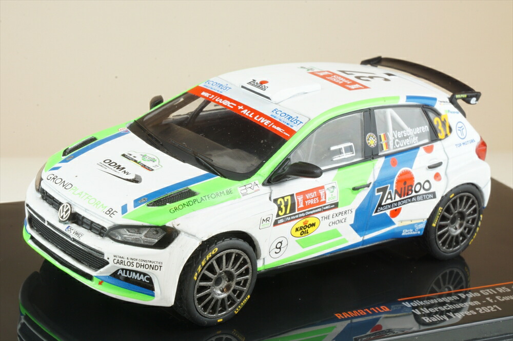 楽天市場】イクソ 1/43 フォルクスワーゲン ポロ GTI R5 No.49 2018