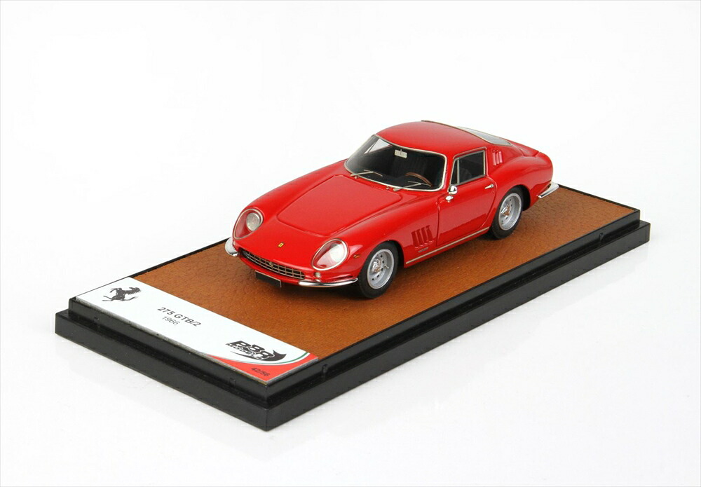BBR 1/43 フェラーリ 275 GTB2 1966 レッドコルサ イタリア製 成し遂げる品ミニカー BBR265A