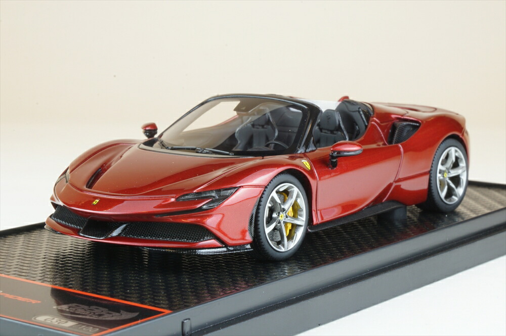 BBR 1/43 フェラーリ SF90 スパイダー ロッソフィオラノ 完成品ミニカー BBRC244D