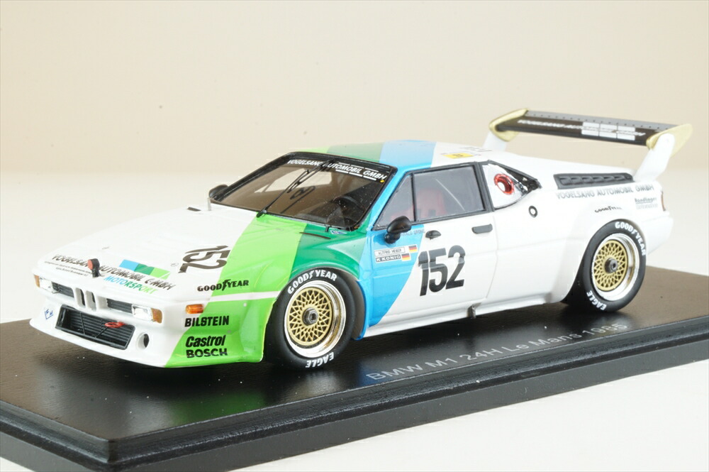 楽天市場】スパーク 1/43 BMW M1 #16 ル・マン24時間 1979 Spark 1:43
