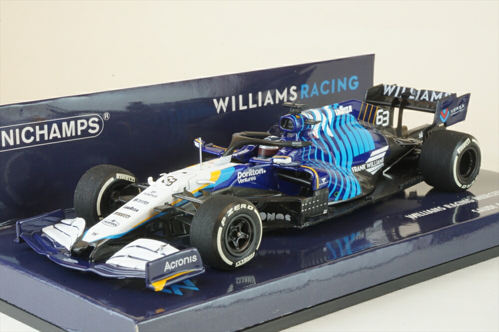 楽天市場】ミニチャンプス 1/43 ウィリアムズ FW43 2020 ホワイト