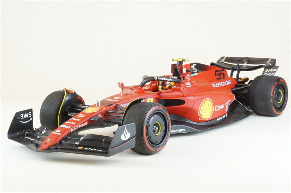 【楽天市場】BBR/ミニチャンプス 1/18 フェラーリ F1-75 No.16 