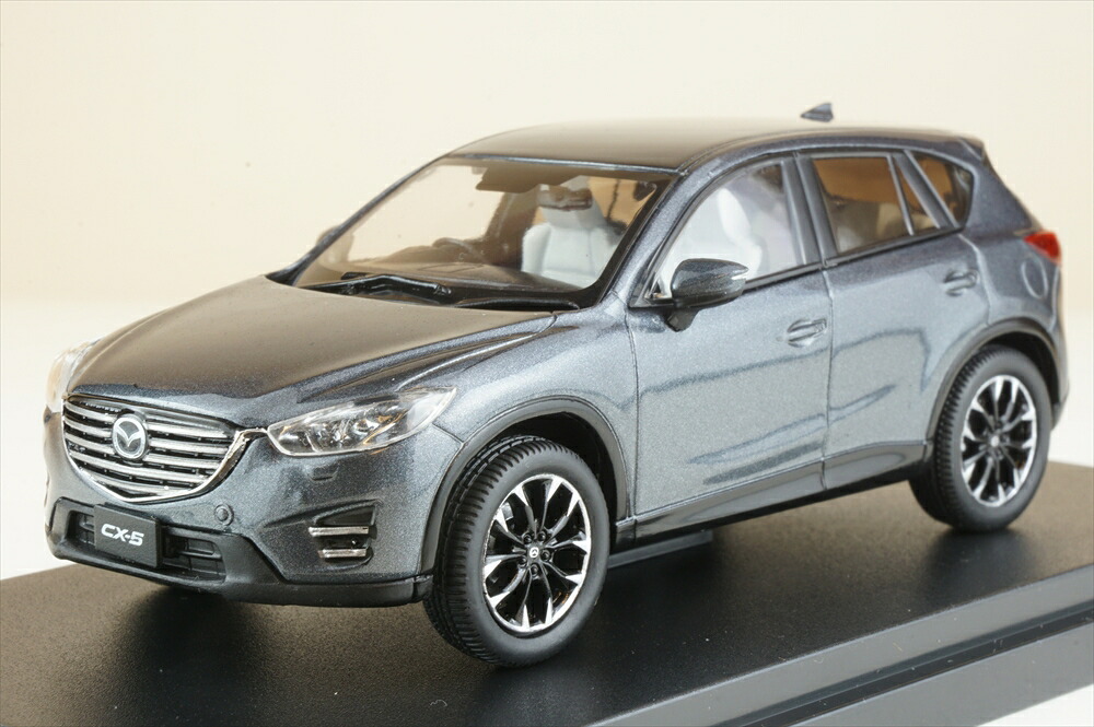ハイストーリー 1/43 マツダ CX-5 2015 メテオグレーマイカ 完成品ミニカー HS136GY