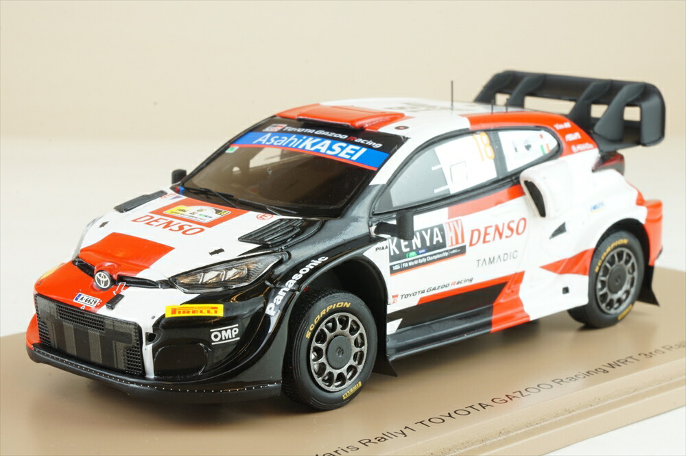 スパーク ヤリスWRC 2022 No.69 未開封品 スパーク 1/43 トヨタ GRヤリス ラリー1 No.69 2022 WRC ラリー