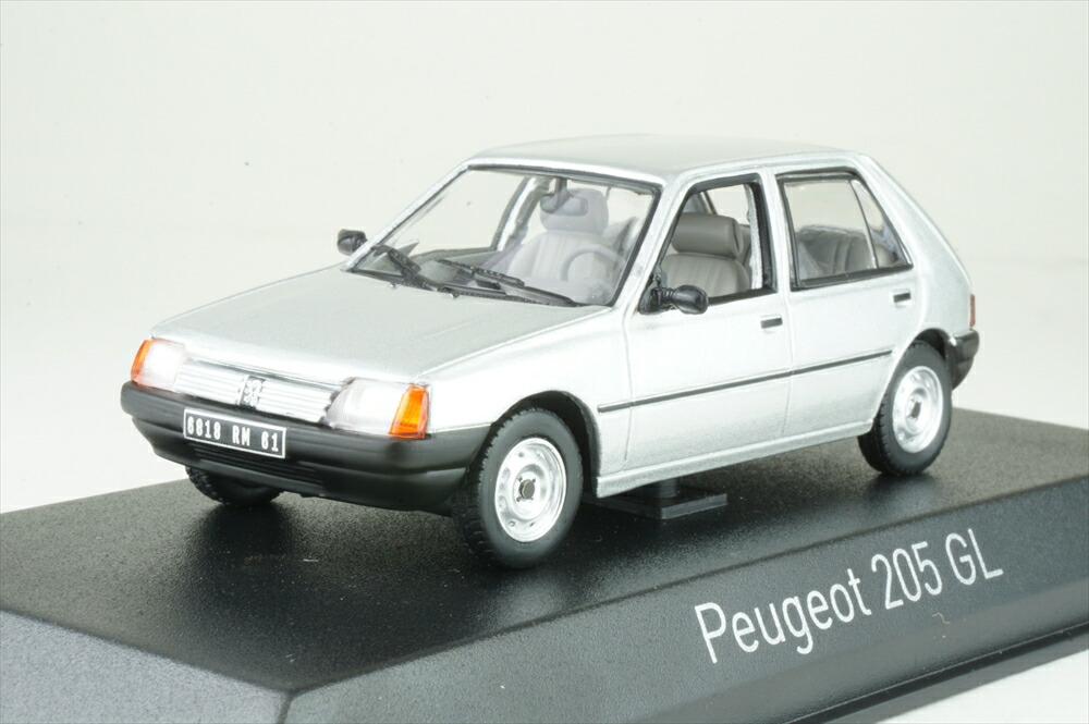 ノレブ 1/43 プジョー 205 GL 1988 Futura 薄墨色 為し終わる品ミニカー 471735 ミニカー・トイカー-乗り物のおもちゃ-おもちゃ