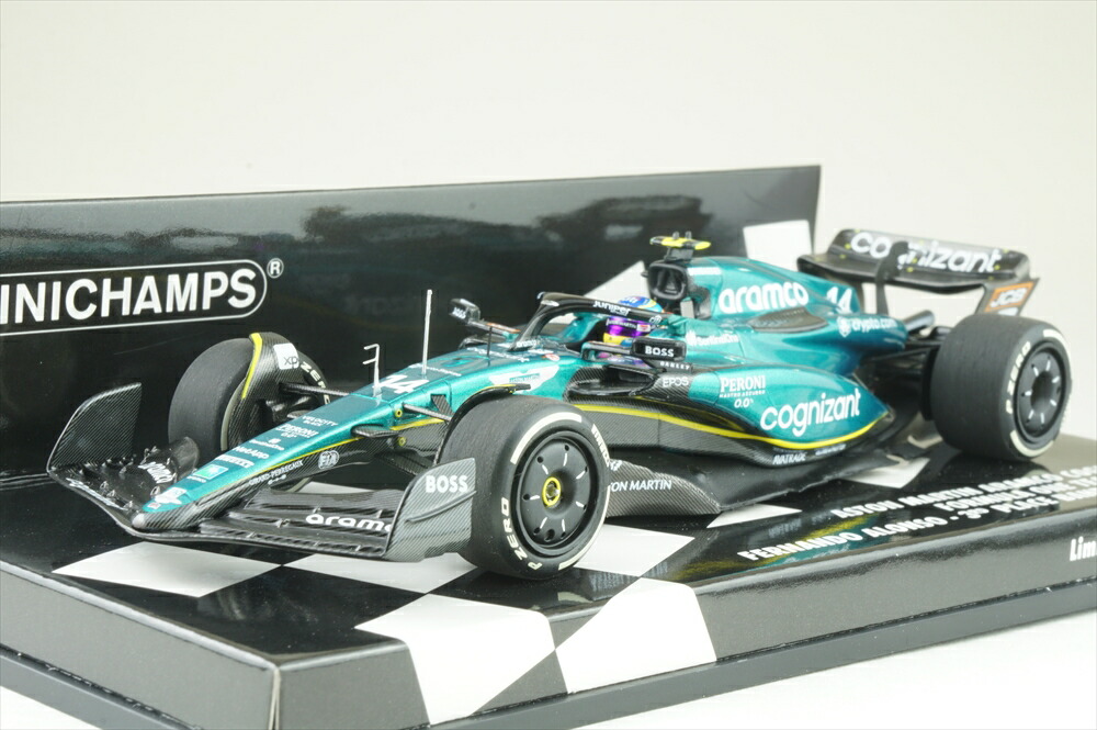 楽天市場】ミニチャンプス 1/43 アストンマーティン アラムコ F1