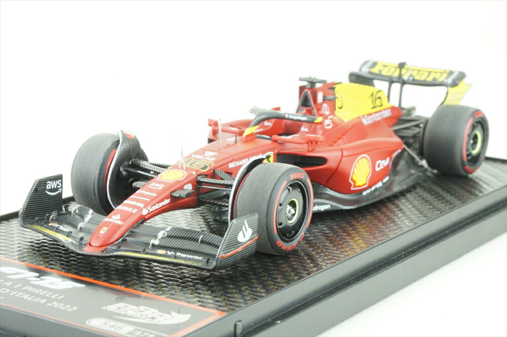BBR 1/43 フェラーリ F1-75 No.16 2022 F1 イタリア共和国GP 2位 C.ルクレール 成し遂げる品ミニカー BBRC277A
