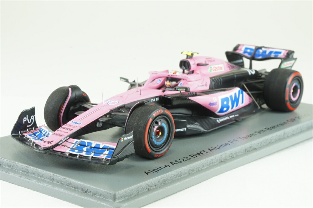 スパーク 1/43 アルピーヌ A523 No.10 BWTアルピーヌF1チーム 2023 F1 バーレーンGP 9位 P.ガスリー 完成品ミニカー S8567