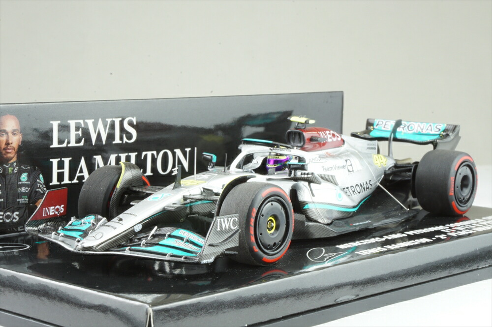 ミニチャンプス 1/43 メルセデスAMG F1 W13 E 演技 No.44 2022 F1 サンパウロGP 2位 L.ハミルトン 遣っ付ける品ミニカー 417222144