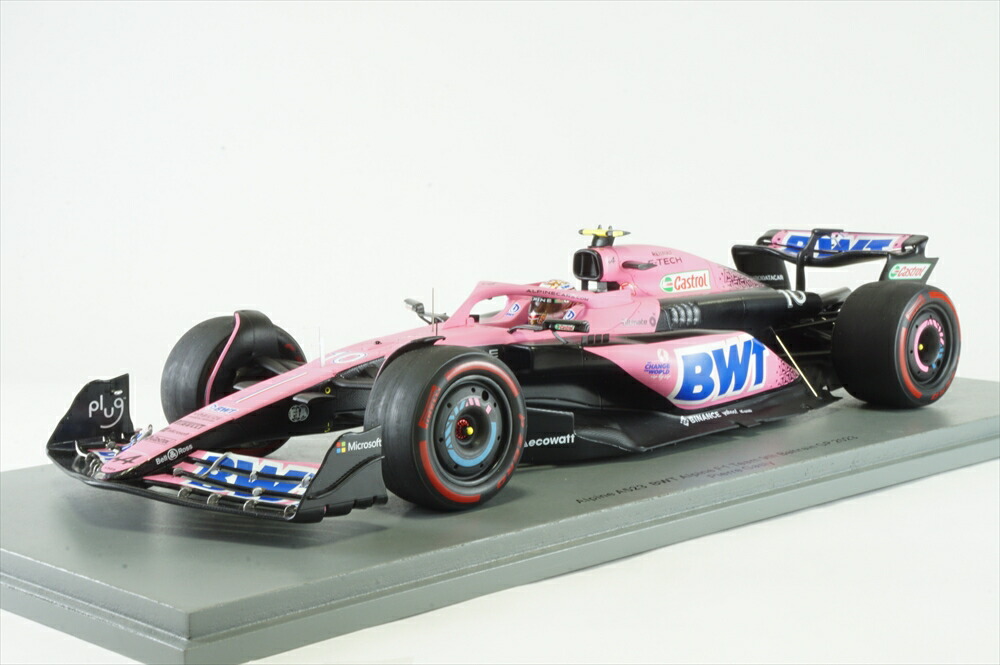 スパーク 1/18 アルピーヌ A523 No.10 BWTアルピーヌF1チーム 2023 F1 バーレーンGP 9位 P.ガスリー 完成品ミニカー 18S882