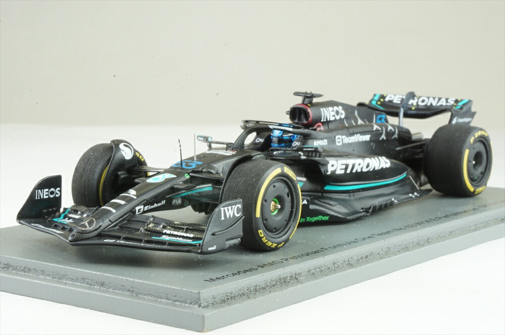 スパーク 1/43 メルセデスAMG F1 W14 E パフォーマンス No.63 2023 F1 イギリスGP 5位 G.ラッセル 完成品ミニカー S8591
