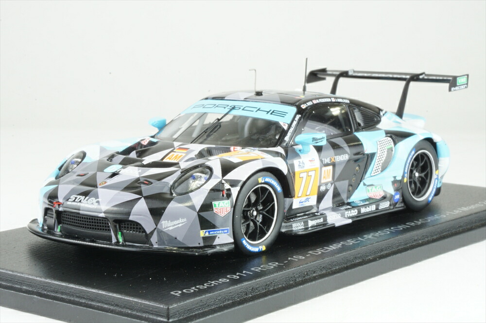 楽天市場】スパーク 1/43 ポルシェ 911 RSR-19 No.72 Hub Auto 2021
