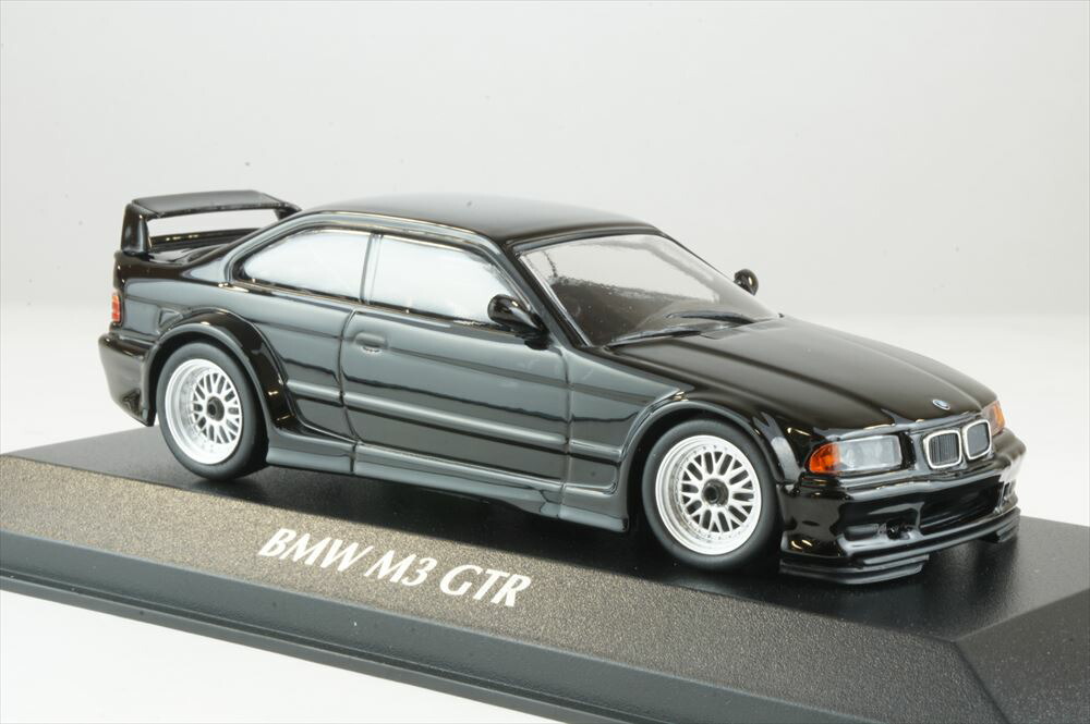 マキシチャンプス 1/43 BMW M3 E36 GTR 1993 ブラック 完成品ミニカー 940023380