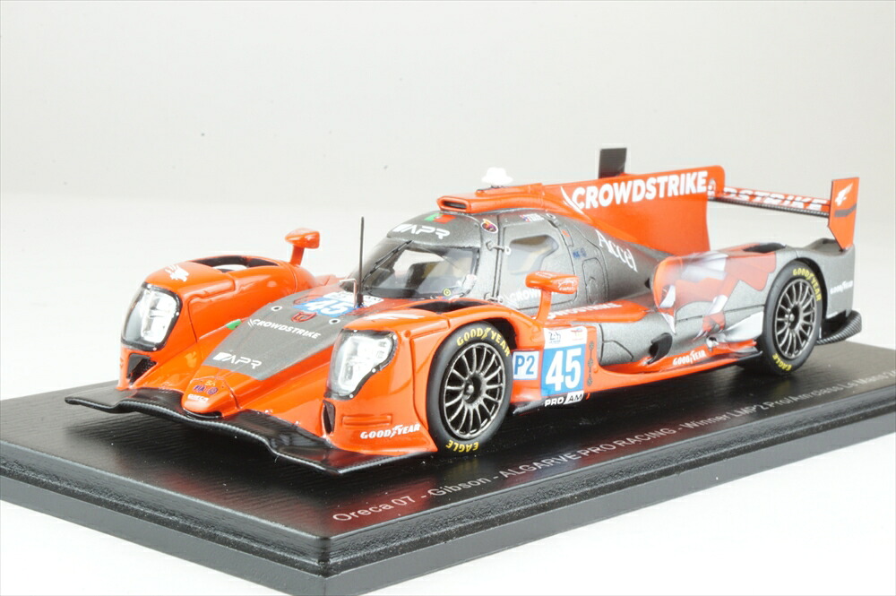 ぴかぴか光る 1/43 オレカ 07 ギブソン No.45 2023 ル・マン24第四次元 LMP2 労働者階級/アメリシウム位置付け ウィナー G.Kurtz/J.Allen/C.赤銅色 為し終わる品ミニカー S8751 おもちゃ-乗り物のおもちゃ