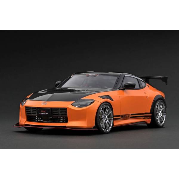 イグニッションモデル 1/18 ニッサン フェアレディZ RZ34 TOP SECRET オレンジメタリック 完成品ミニカー IG3382