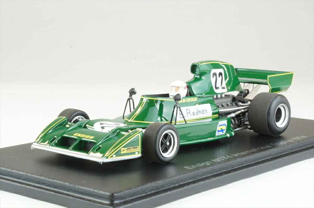 スパーク 1/43 エンサイン N174 No.22 1974 インターナショナルトロフィー B.Redman 完成品ミニカー S3961